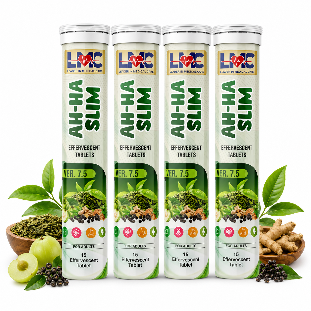 AH-HA Slim Effervescent Tablets – Daily Wellness & Healthy Weight Management Support