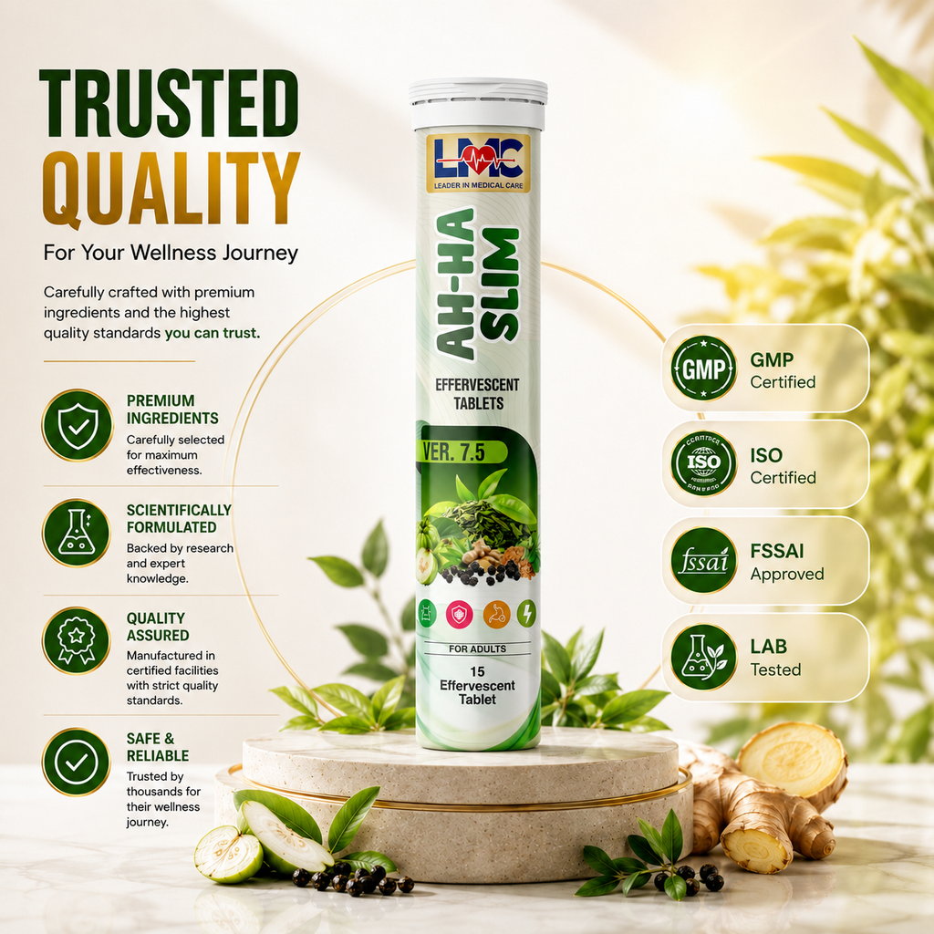AH-HA Slim Effervescent Tablets – Daily Wellness & Healthy Weight Management Support