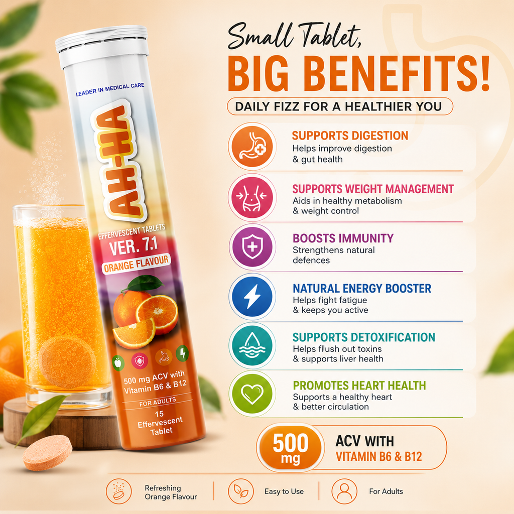 AH-HA ACV TABLET ORANGE FLAVOUR VER.7.2