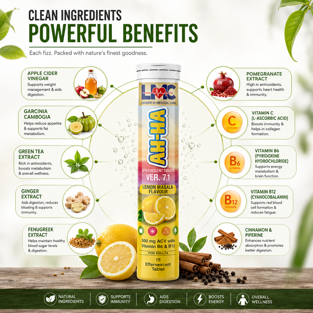 AH-HA ACV TABLET LEMON MASALA FLAVOUR VER.7.3