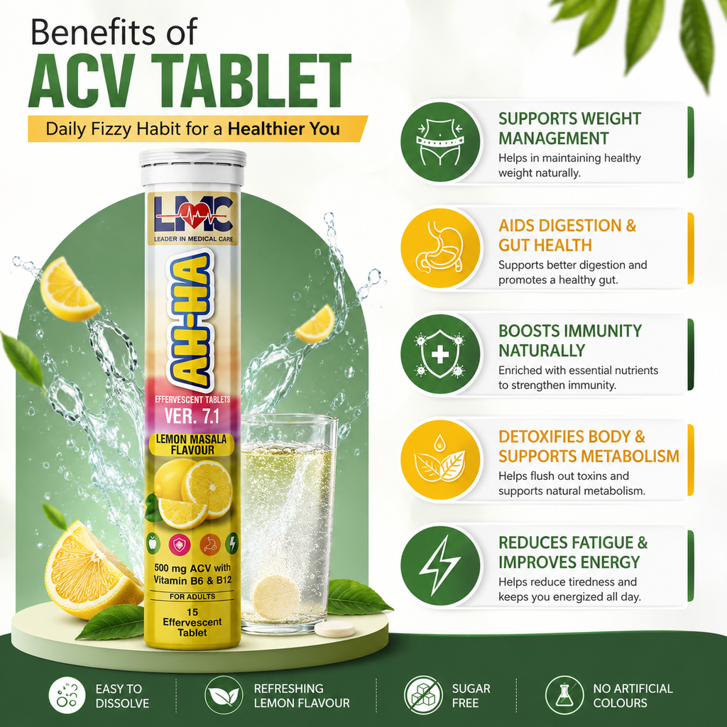 AH-HA ACV TABLET LEMON MASALA FLAVOUR VER.7.3