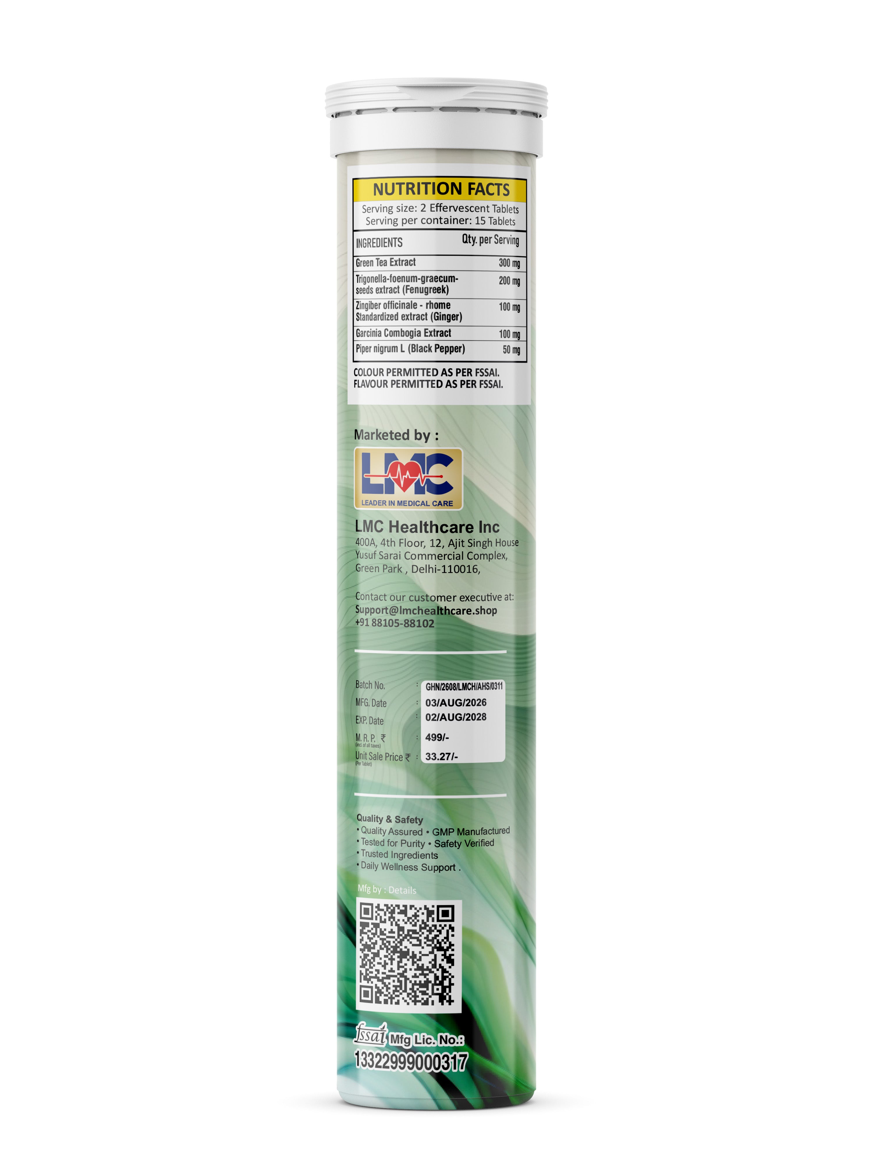AH-HA Slim Effervescent Tablets – Daily Wellness & Healthy Weight Management Support