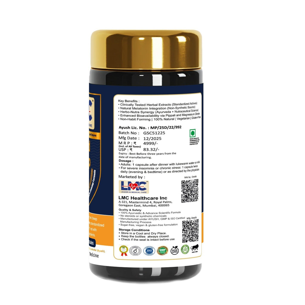 LMC GOOD SLEEP - 6th Generation Ayurvedic Neuro-Rest Formula