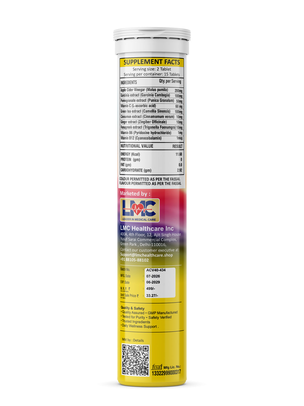 AH-HA ACV TABLET LEMON MASALA FLAVOUR VER.7.3