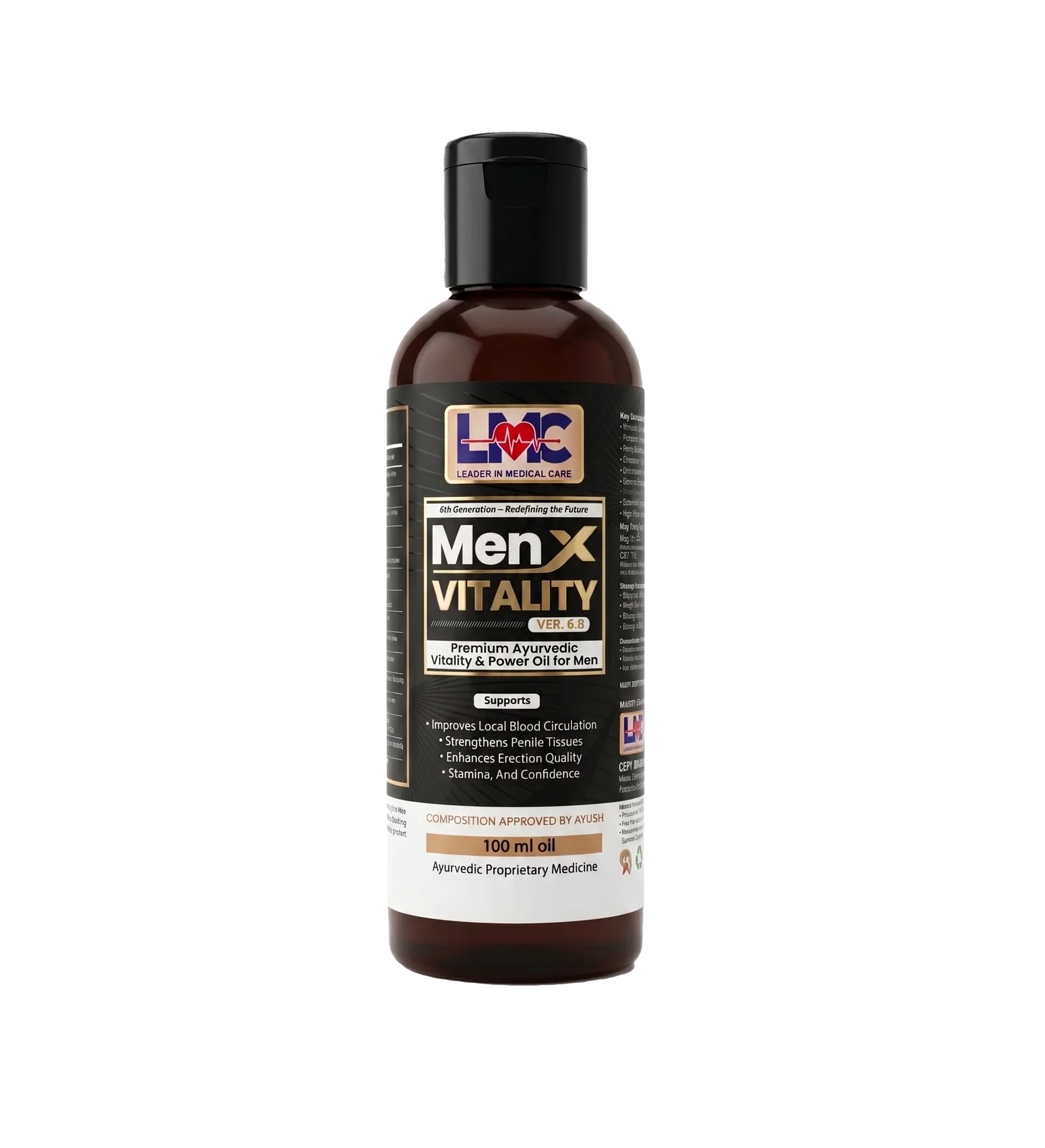 LMC MEN X VITALITY OIL V6.8